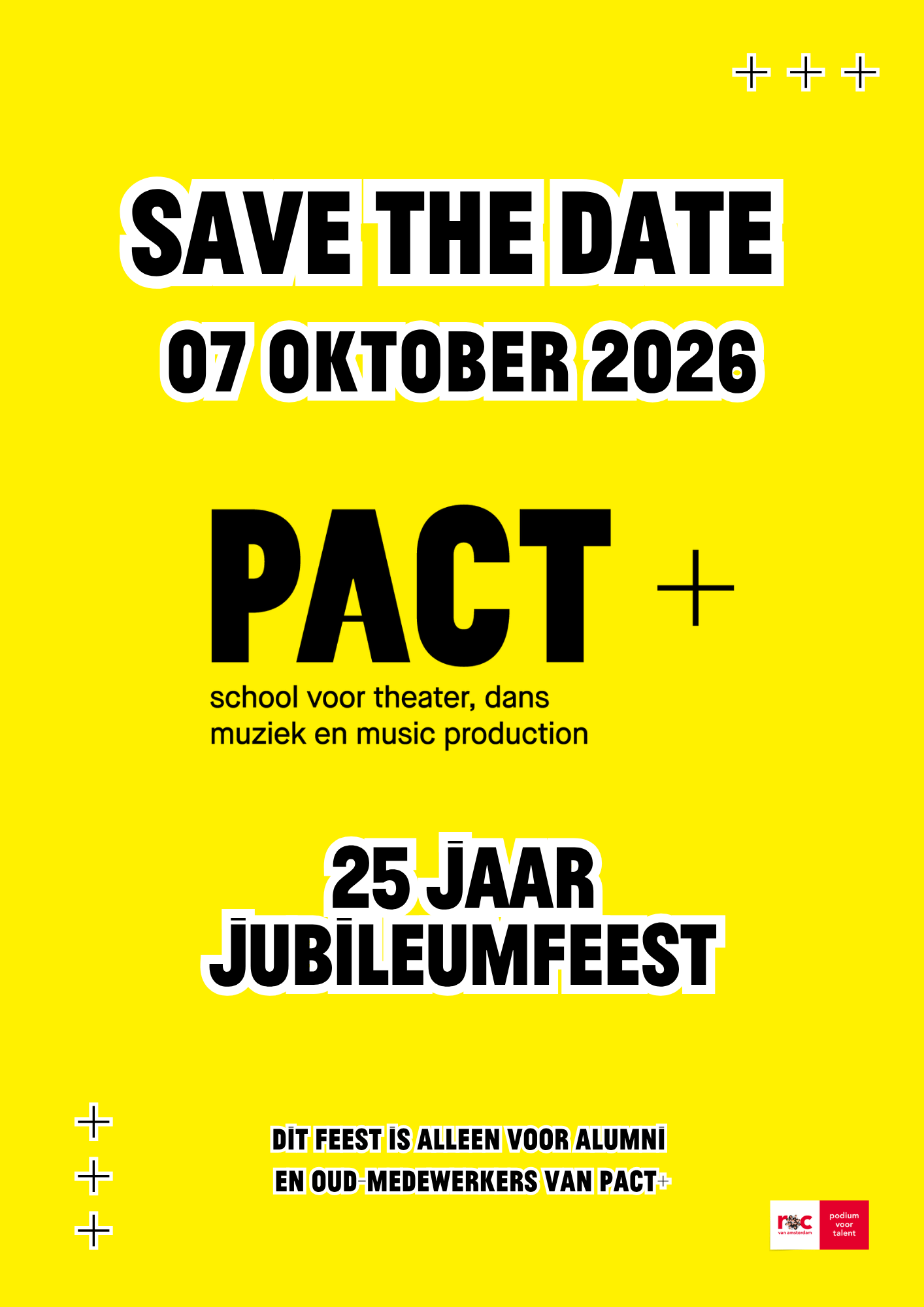 Jubileumfeest PACT+